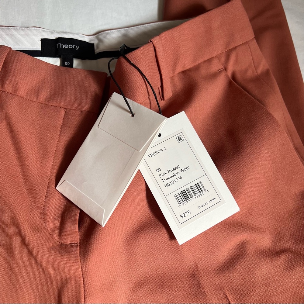 Theory Rust-colored Pants - Picture 3 of 4